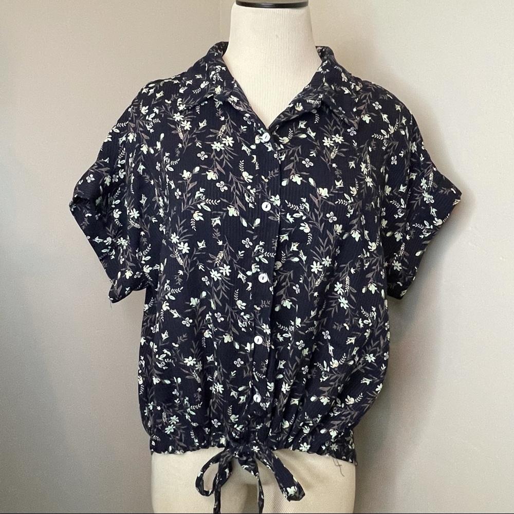 Hayden button down top
